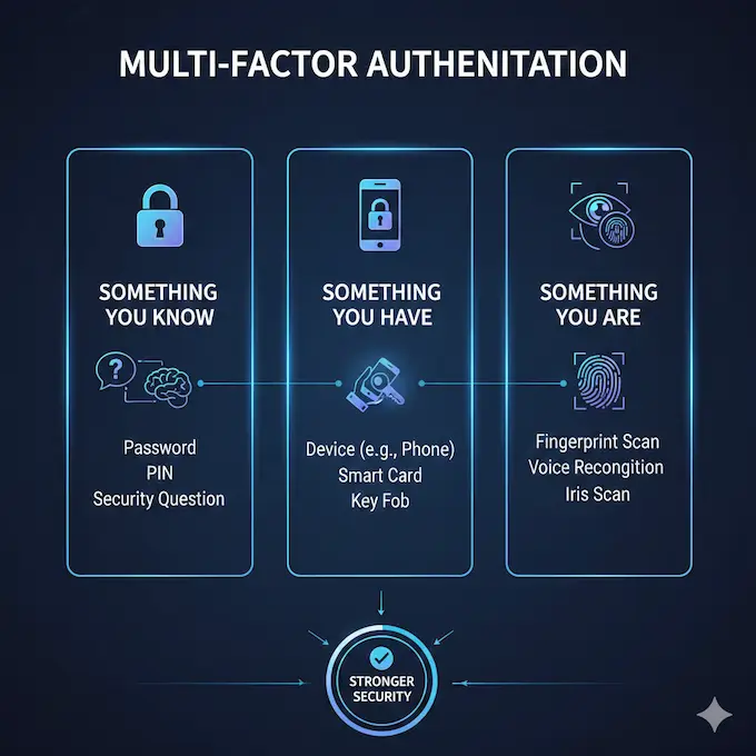 MFA Something You Know-Have-Are Combinations
