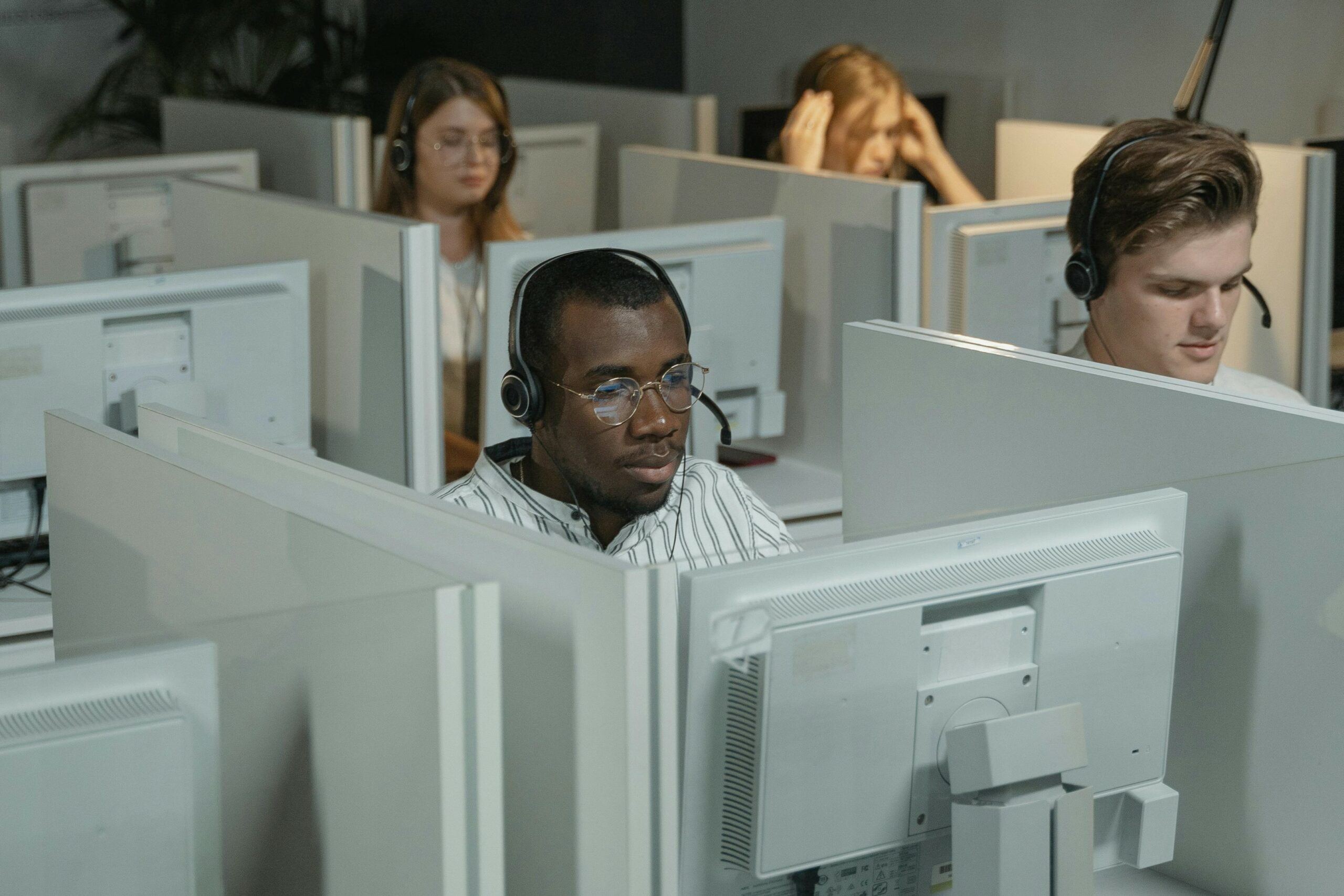 IT Call Center Office