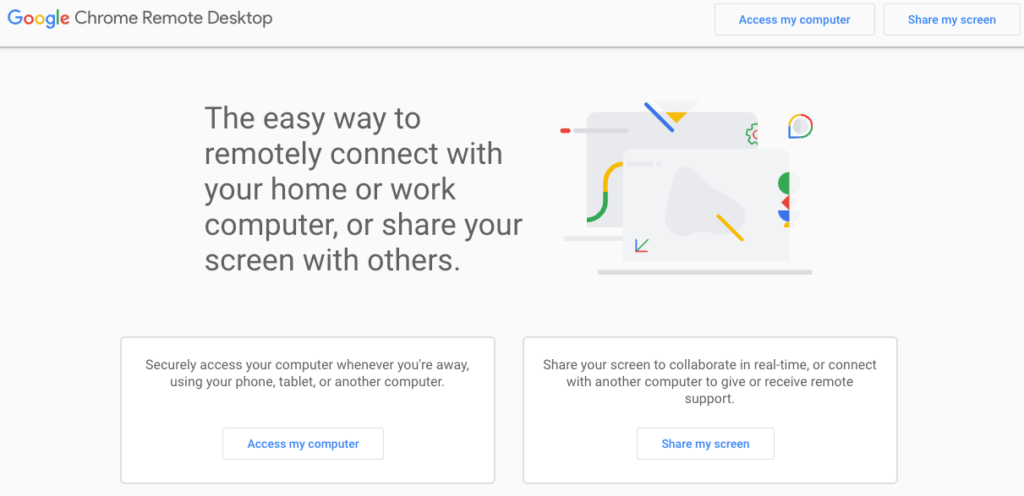 Chrome Remote Desktop