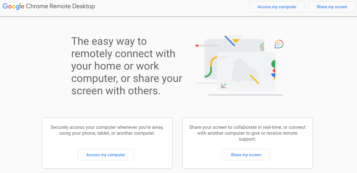 Chrome Remote Desktop