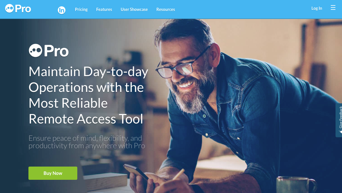LogMeIn website