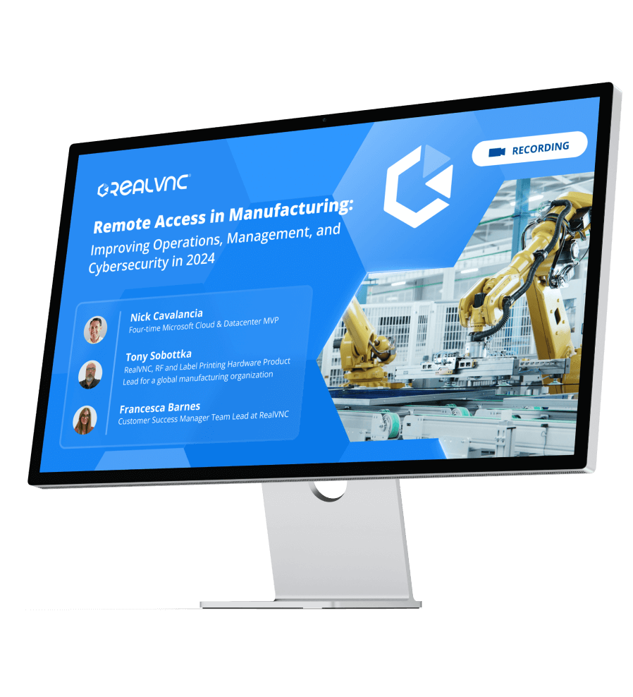 Remote Access in Manufacturing