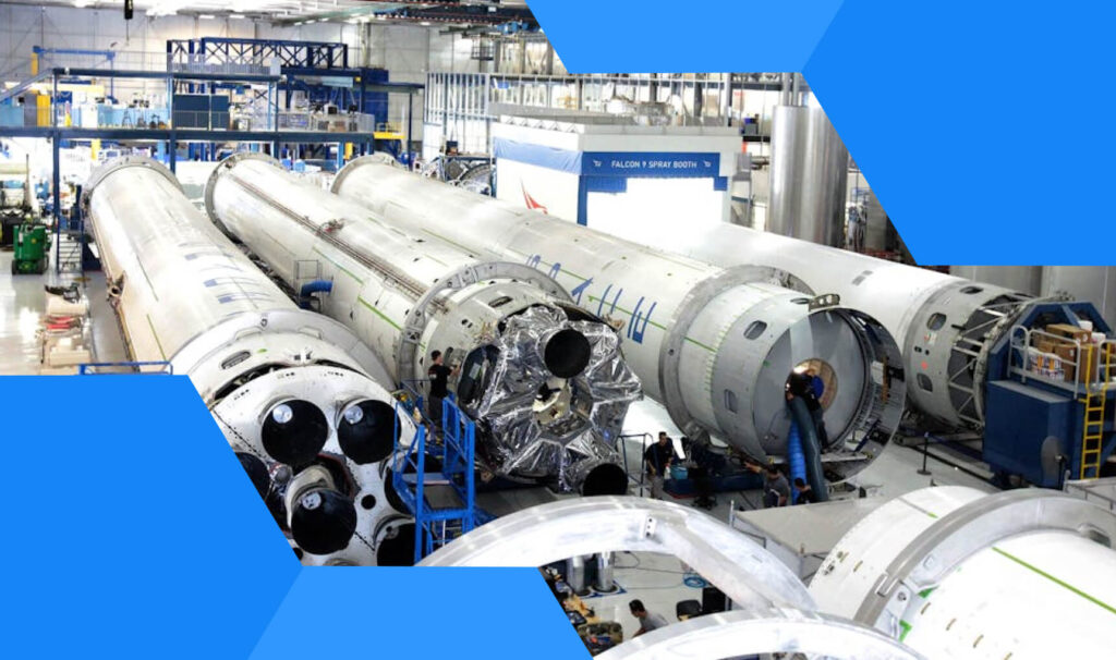 IoT in manufacturing rocket manufacturing plant