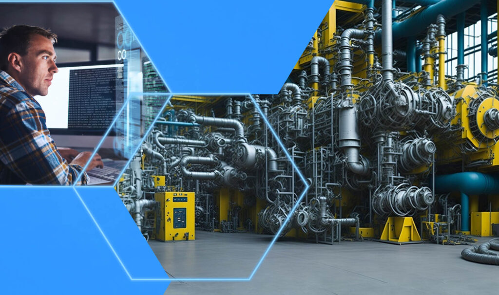 Operational Technology explained - manufacturing plant with remote access