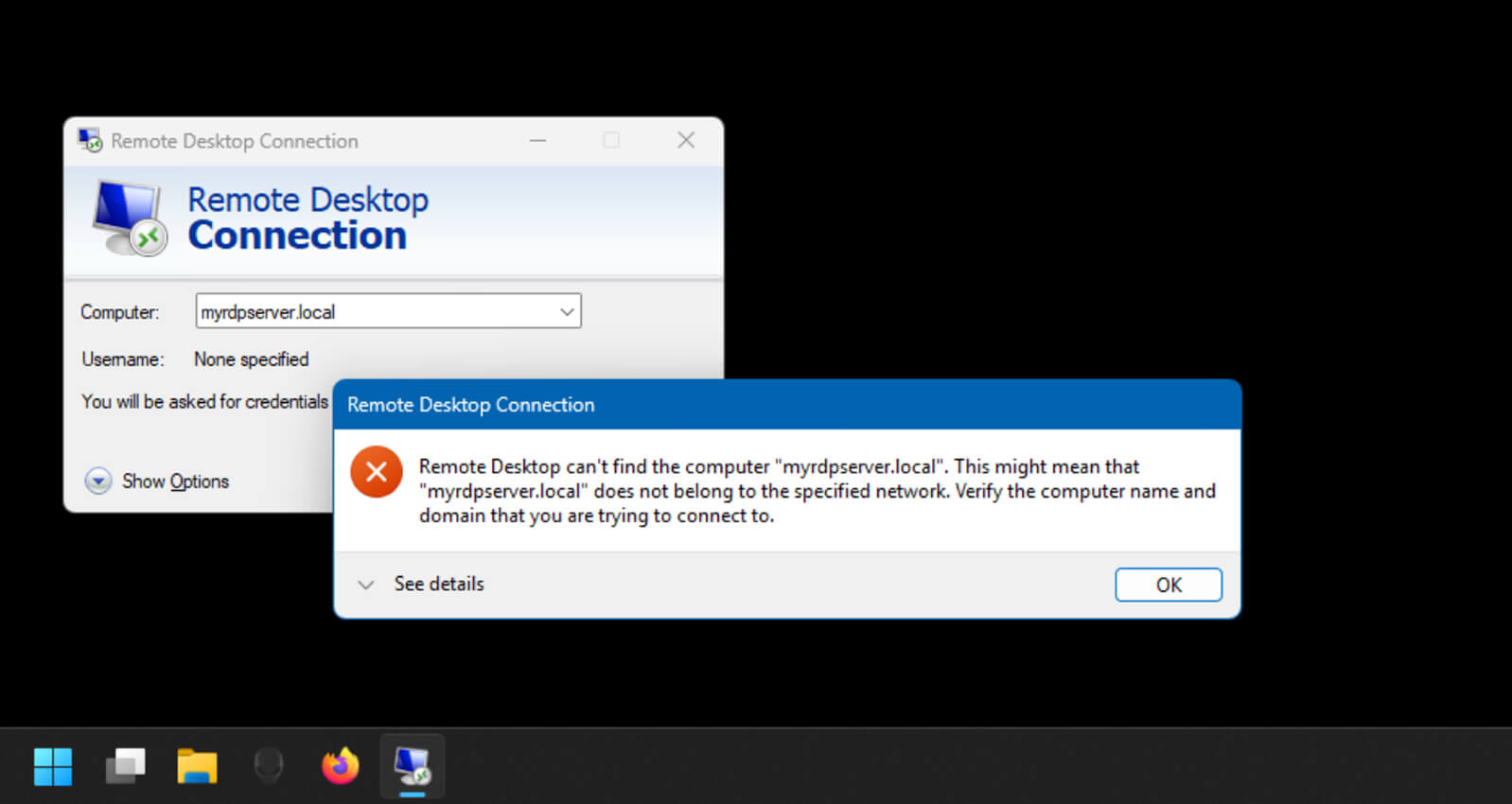 Outdated DNS