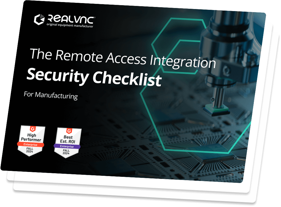 security checklist manufacturing