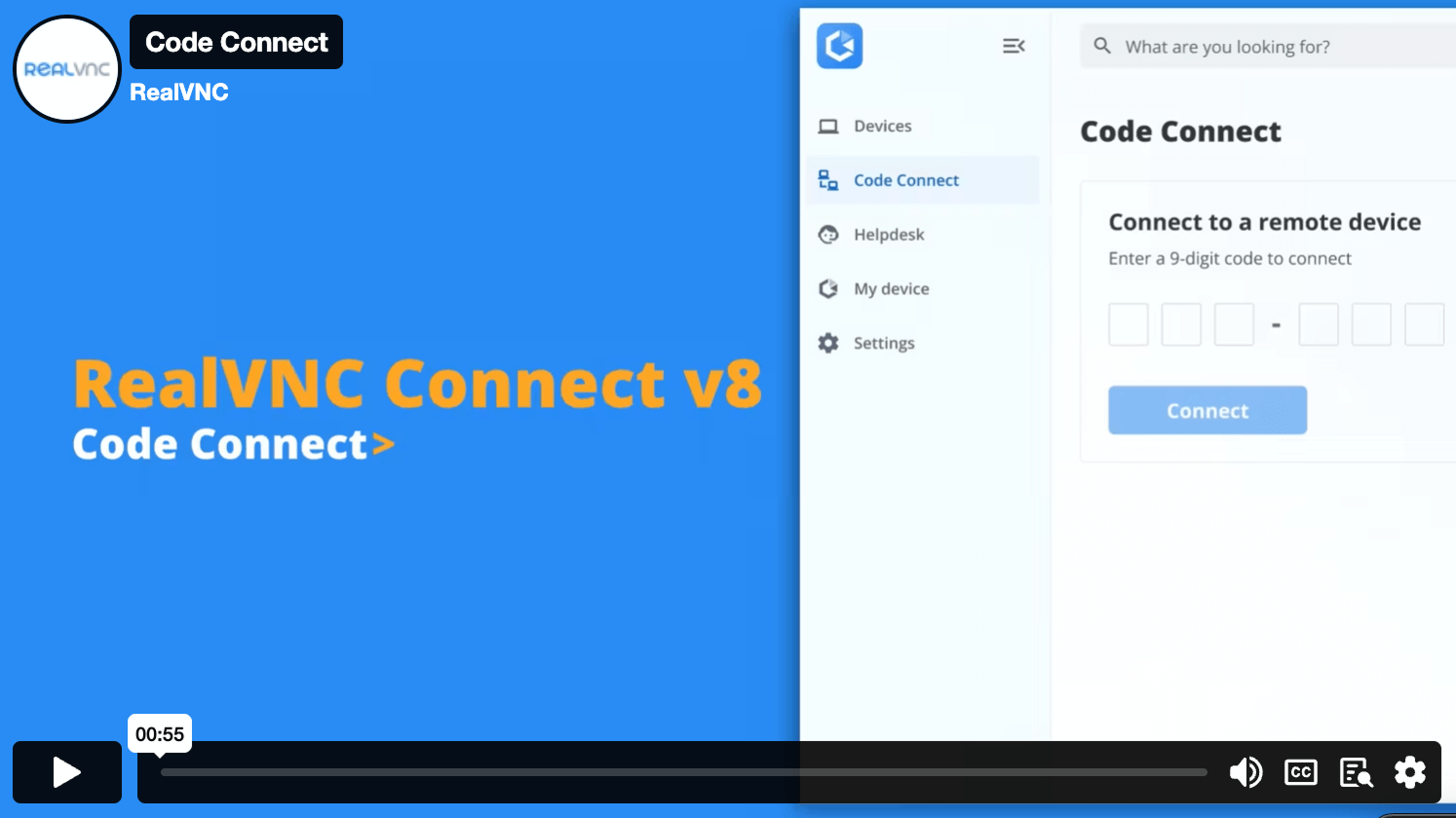 video code connect