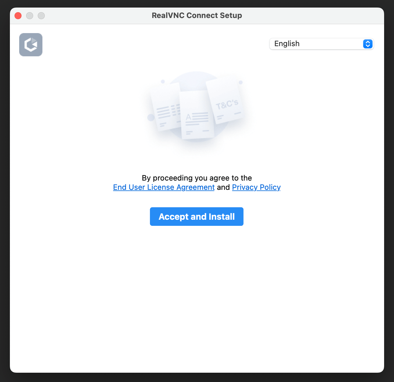 RealVNC Connect Setup