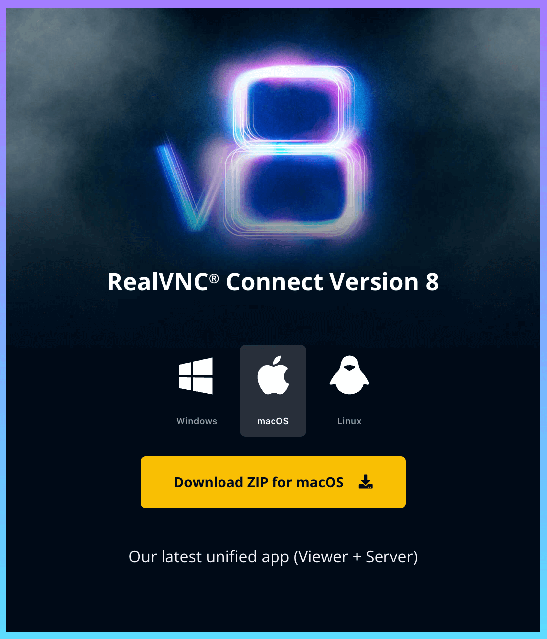 RealVNC Connect v8 download