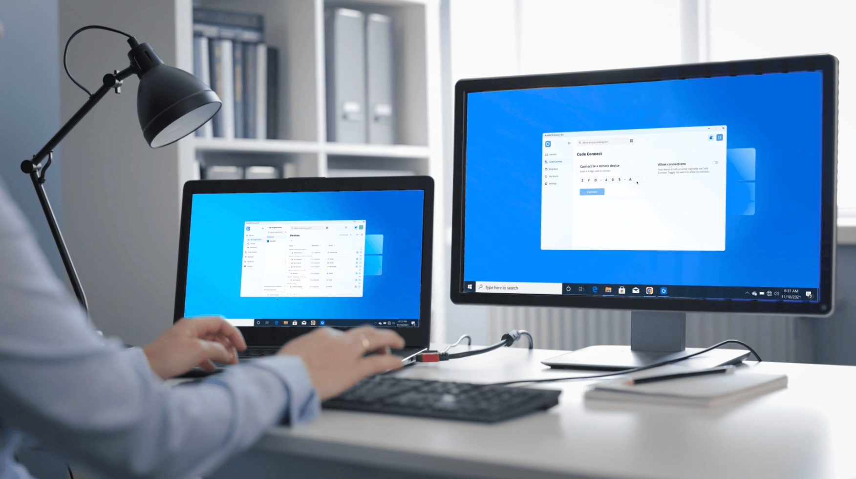 desktop connecting to remote access ubuntu server