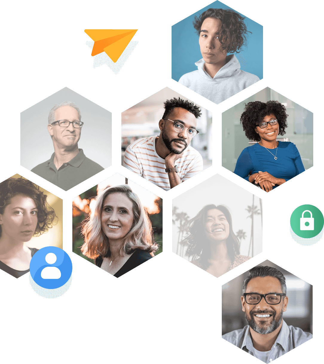 RealVNC governance principles customers in hexagons