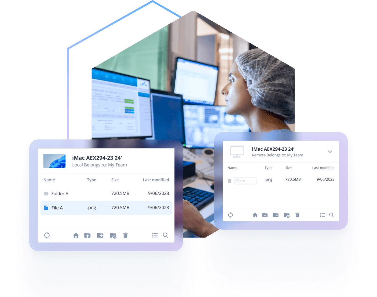 Fits with your healthcare  infrastructure 