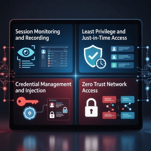 remote access features on tablet