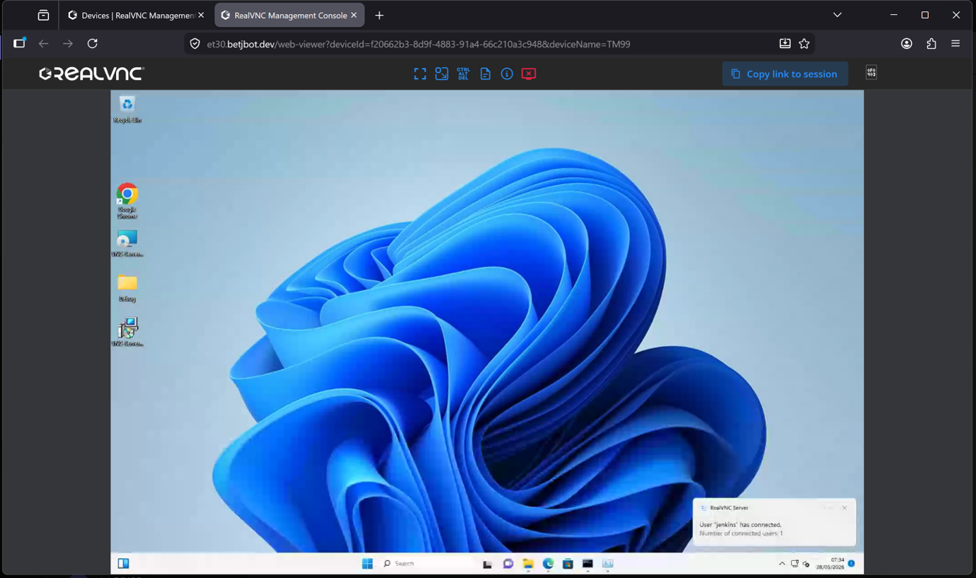 WebViewer RealVNC