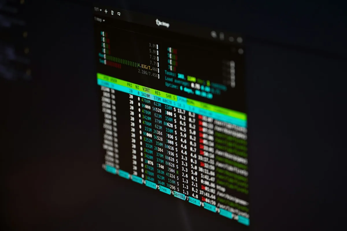 SSH terminal window